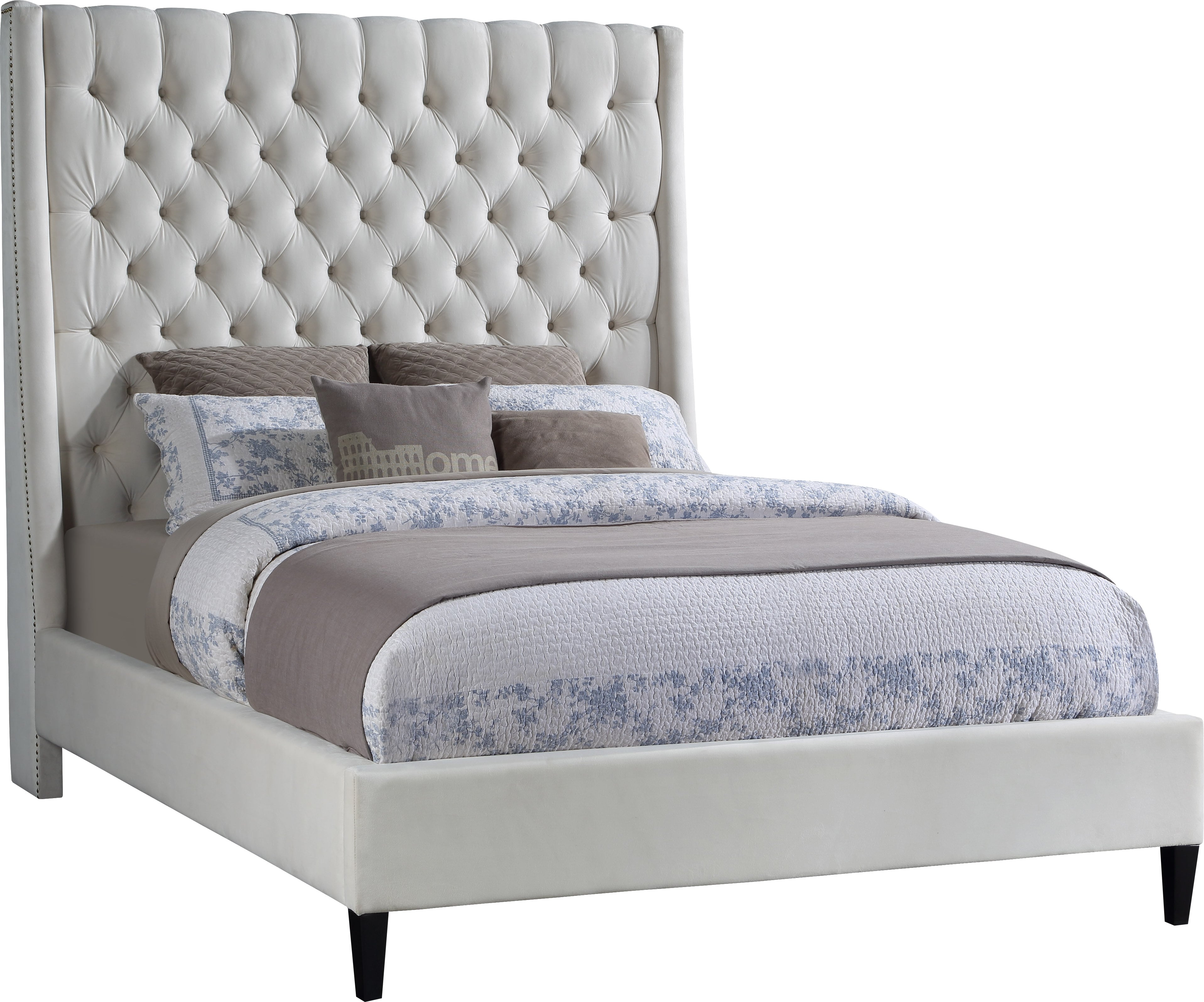 Meridian upholstered deals bed