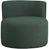 Meridian Furniture Como Upholstered Green Boucle Fabric Accent Chair