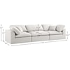 Meridian Furniture Serene Deluxe Comfort Modular Sofa