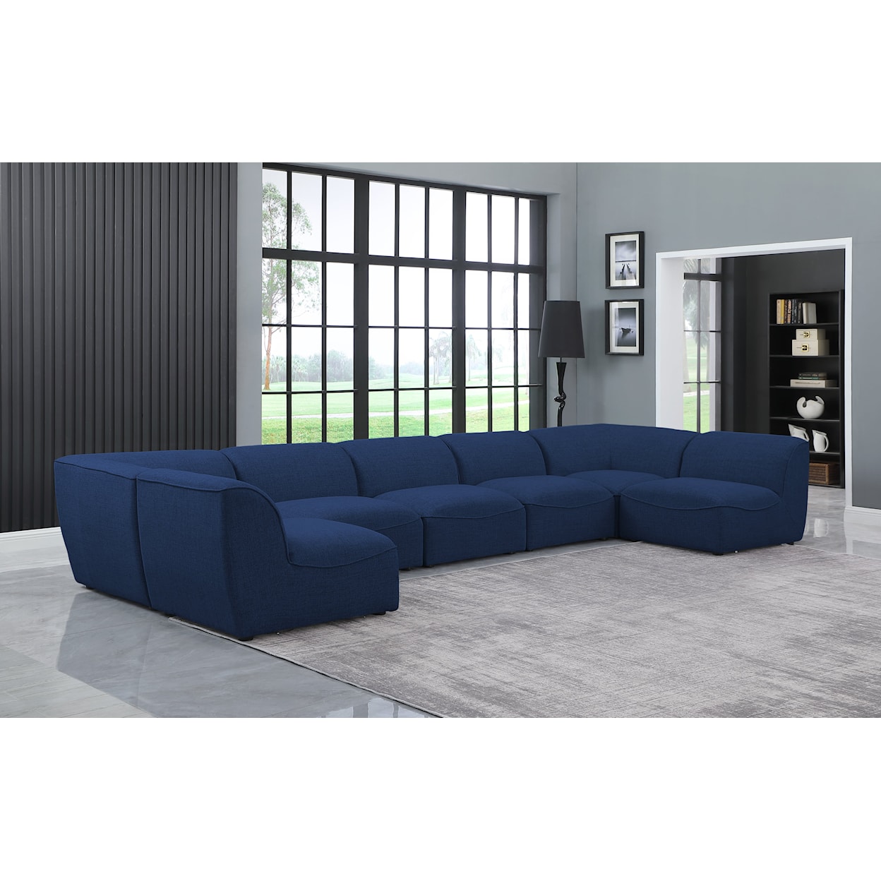 Meridian Furniture Miramar Modular Sectional