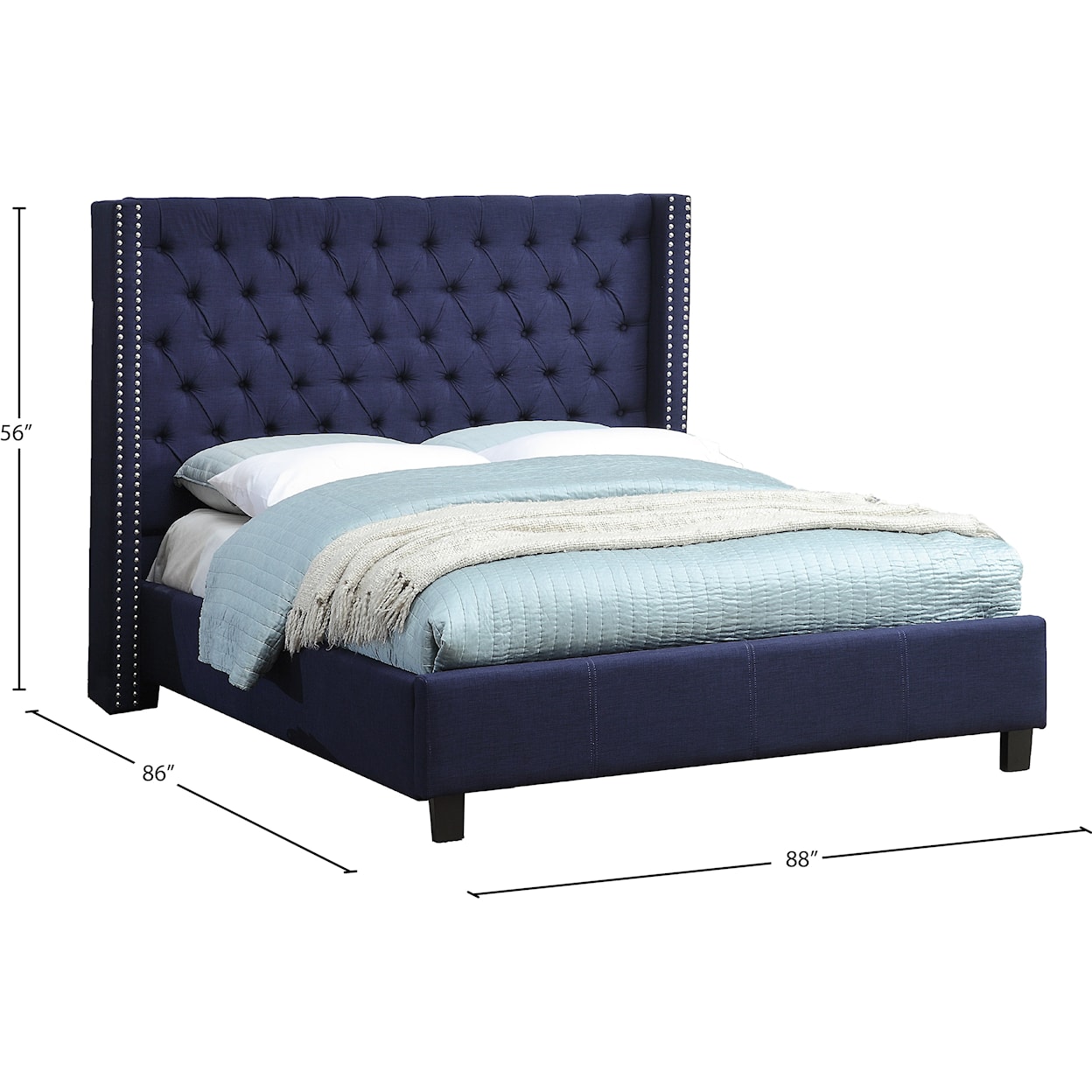 Meridian Furniture Ashton King Bed