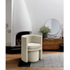 Meridian Furniture Selena Accent Chair and Ottoman Set
