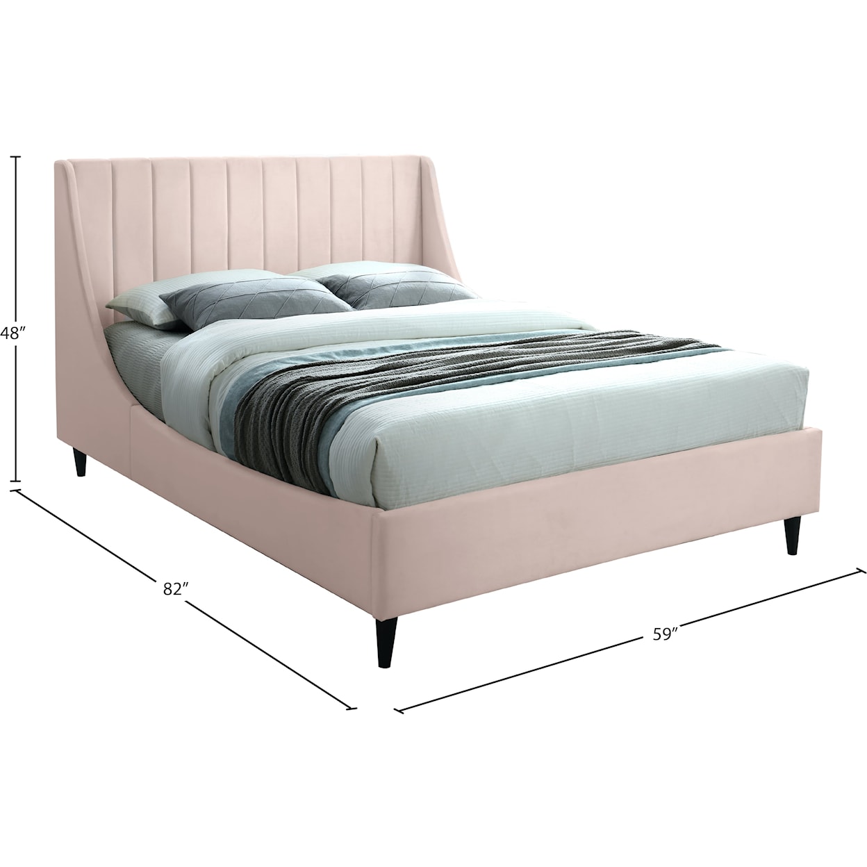 Meridian Furniture Eva Full Bed