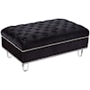 Meridian Furniture Lucas Ottoman