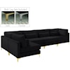 Meridian Furniture Julia Modular Sectional (5 Boxes)