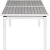 Meridian Furniture Nizuc Extendable Aluminum Dining Table