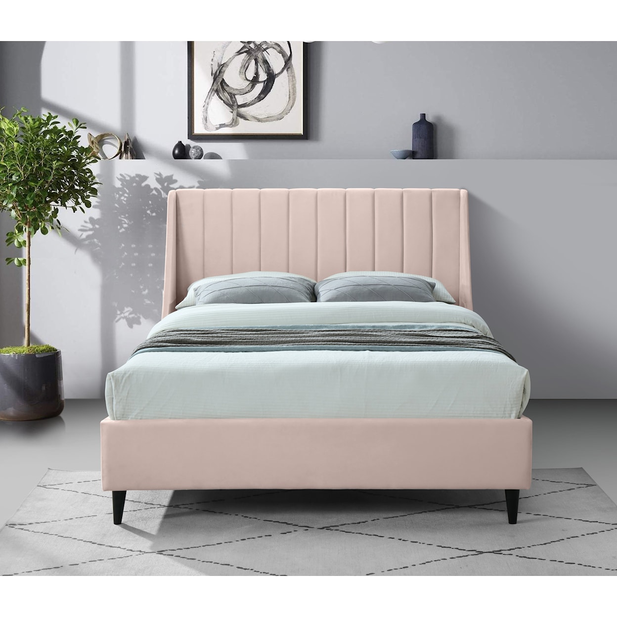 Meridian Furniture Eva King Bed