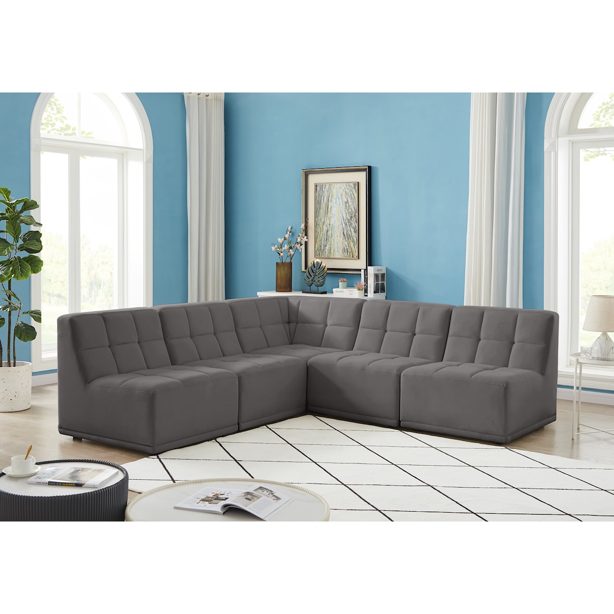 Meridian Furniture Relax Modular Sectional