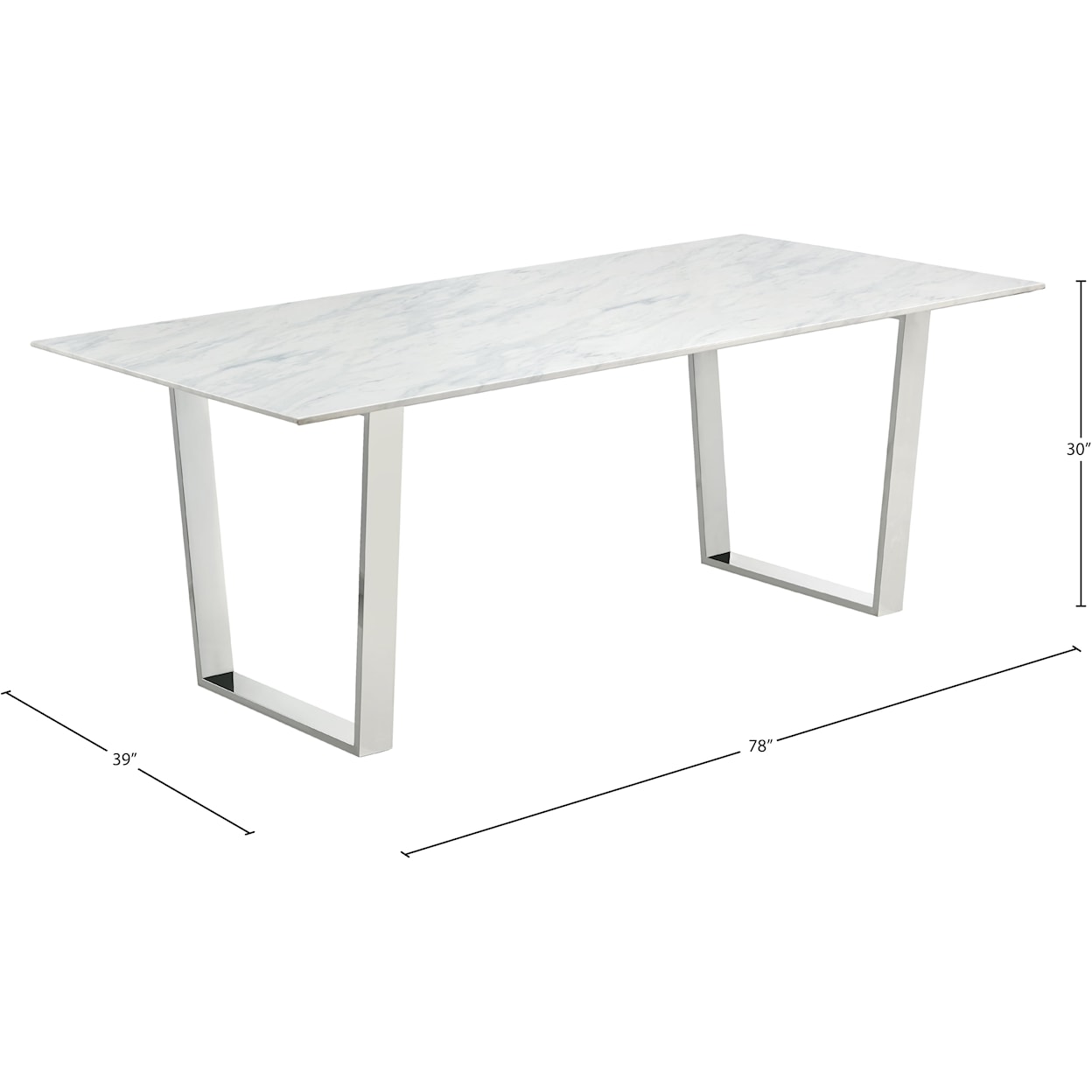 Meridian Furniture Carlton Dining Table