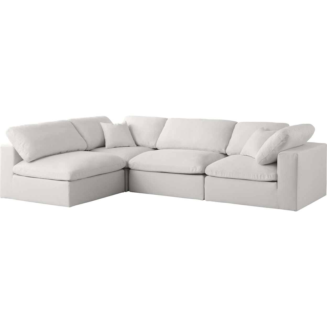 Meridian Furniture Plush Standard Comfort Modular Sectional