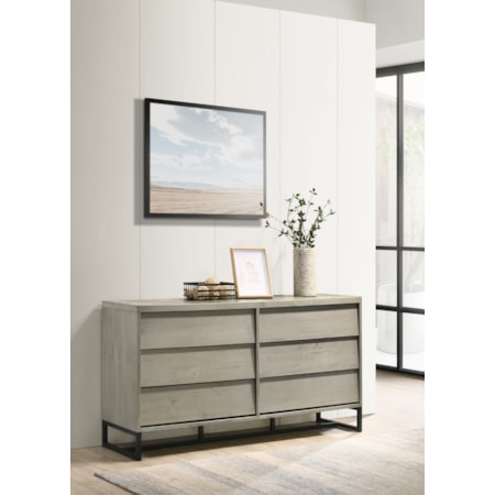 6-Drawer Dresser