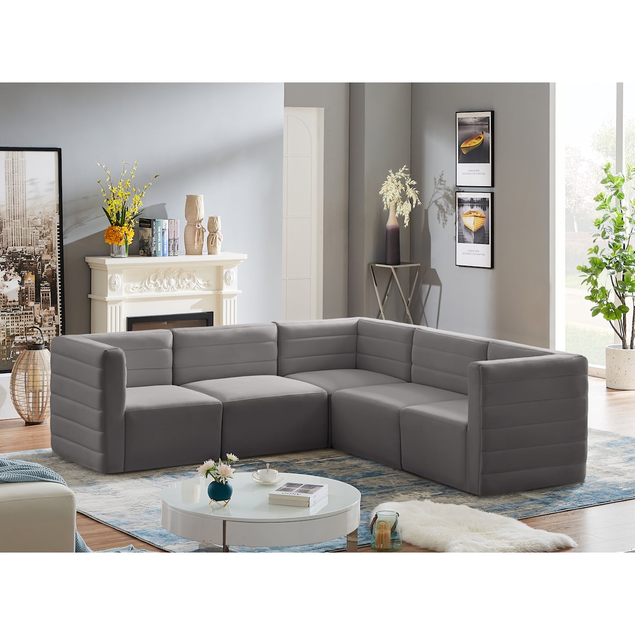 Meridian Furniture Quincy Modular Sectional