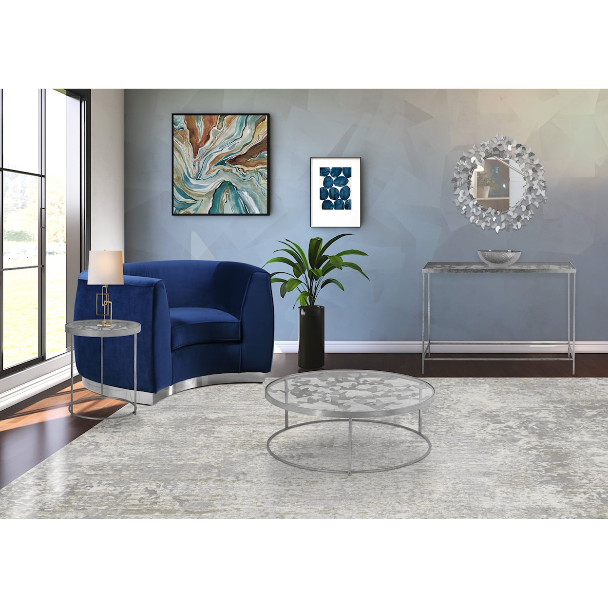 Meridian Furniture Butterfly Mirror