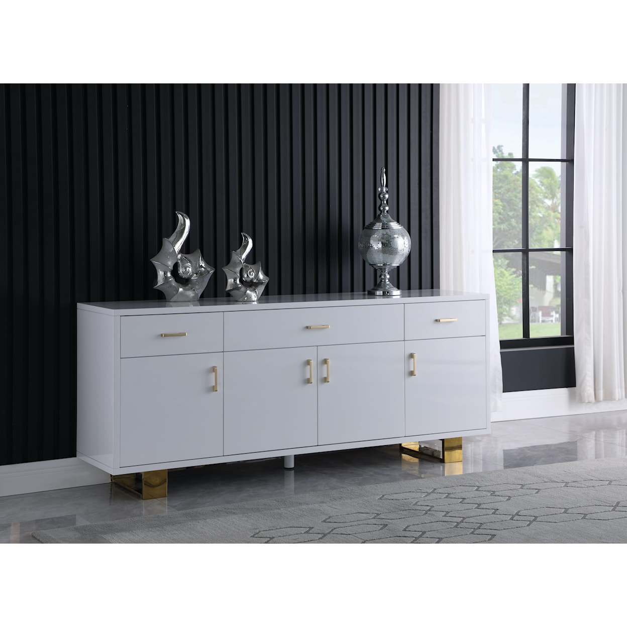 Meridian Furniture Excel Sideboard/Buffet