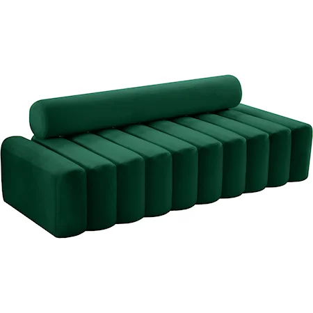 Melody Green Velvet Sofa