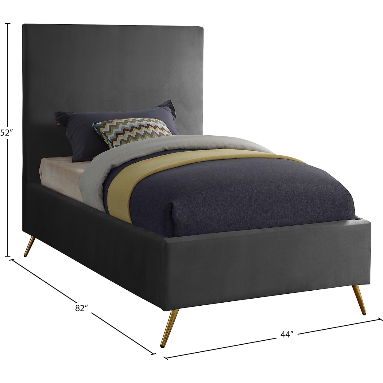 Meridian Furniture Jasmine Twin Bed