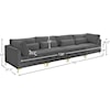 Meridian Furniture Julia Modular Sofa (4 Boxes)