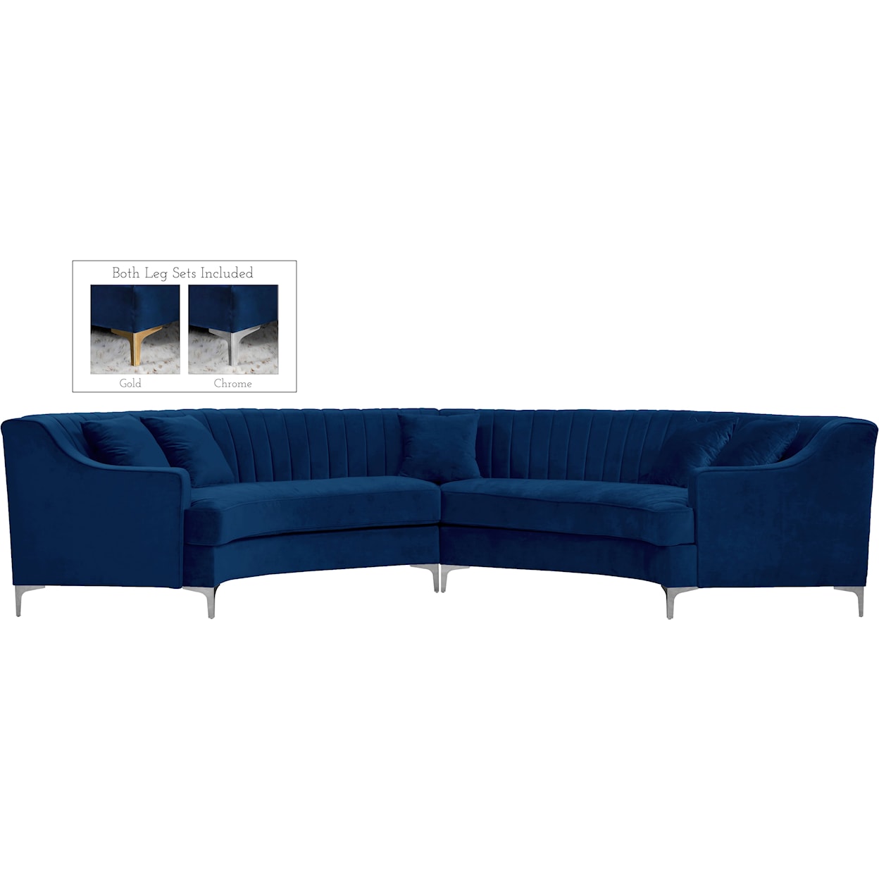 Meridian Furniture Jackson 2pc. Sectional