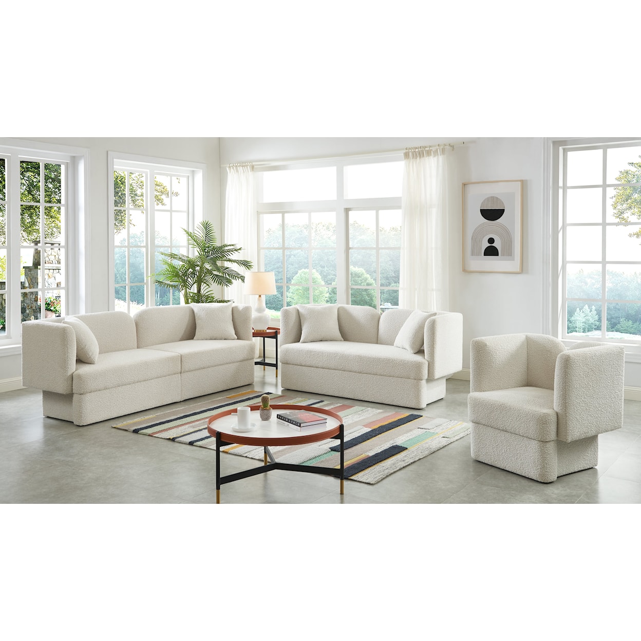 Meridian Furniture Marcel Loveseat