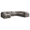 Meridian Furniture Plush Standard Comfort Modular Sectional