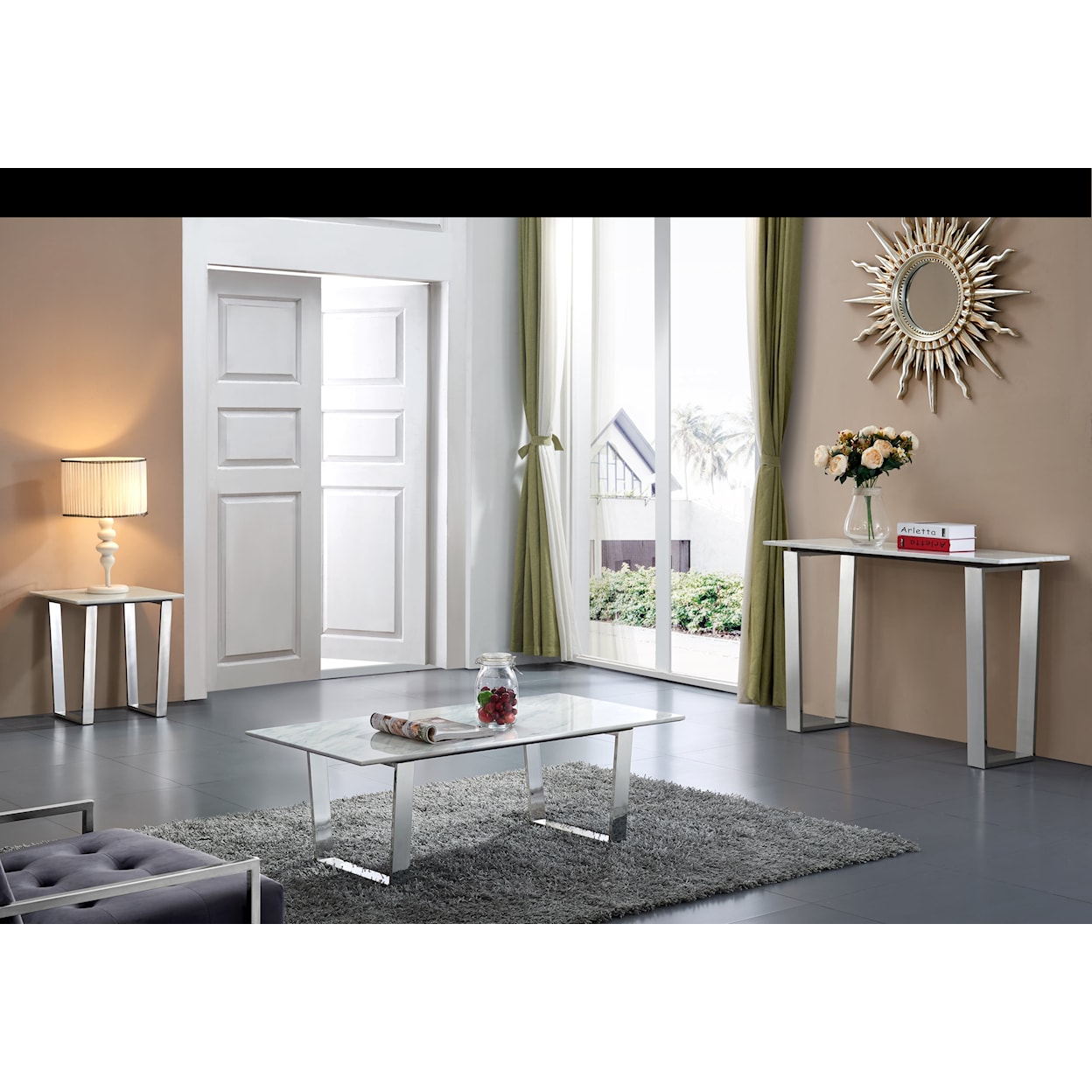 Meridian Furniture Carlton Console Table