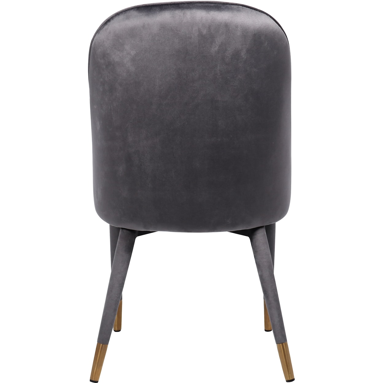 Meridian Furniture Belle Grey Velvet Dining Chair