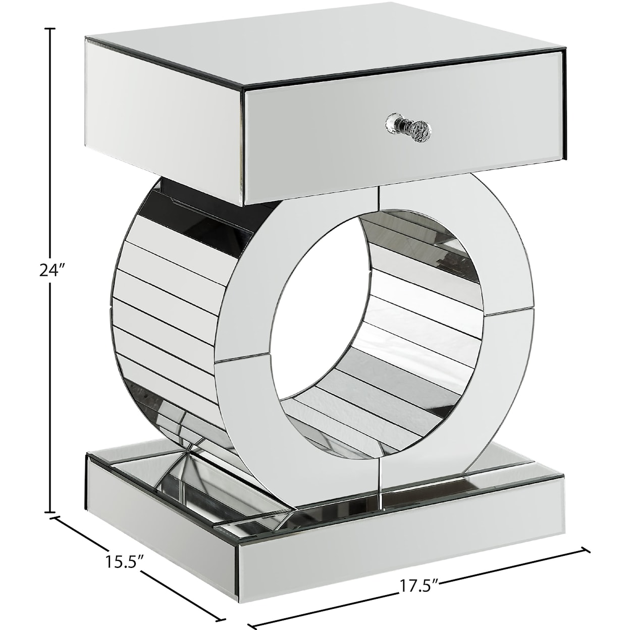 Meridian Furniture Jocelyn End Table