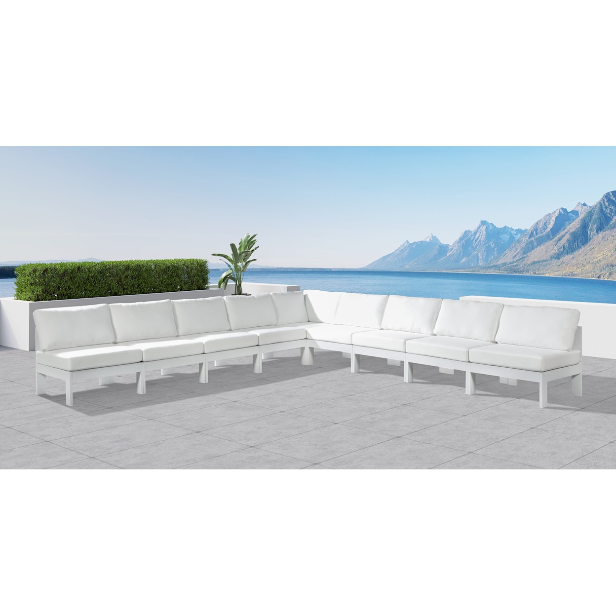 Meridian Furniture Nizuc Modular Sectional