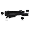 Meridian Furniture Gail 3pc. Sectional