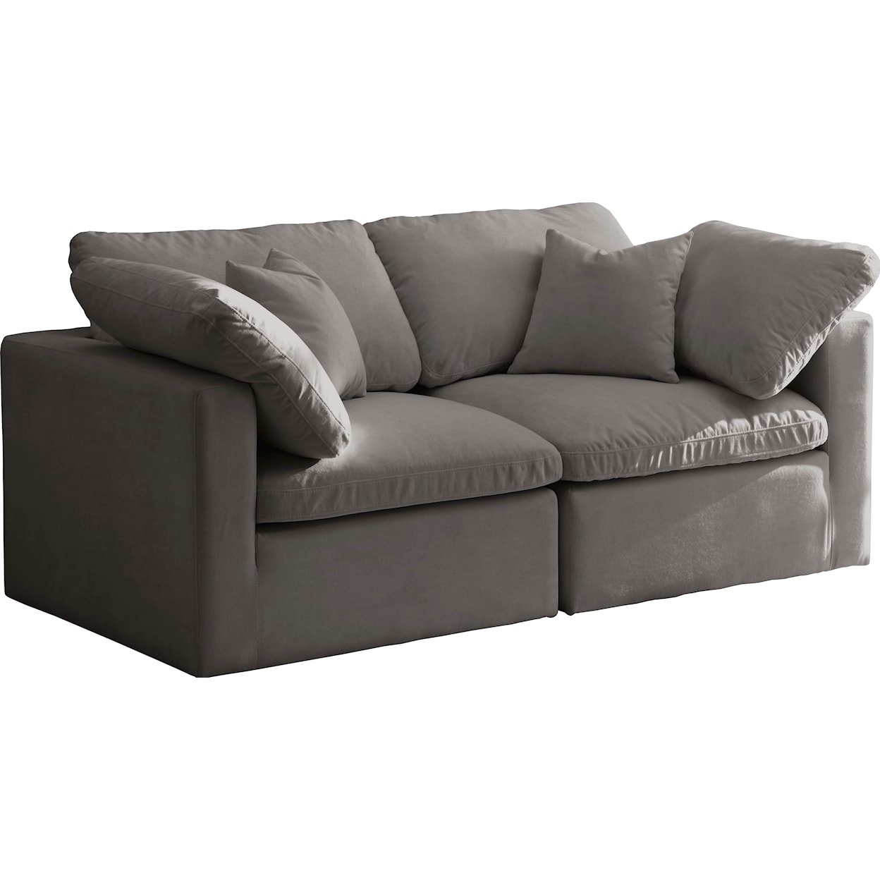 Meridian Furniture Plush Standard Comfort Modular Sofa