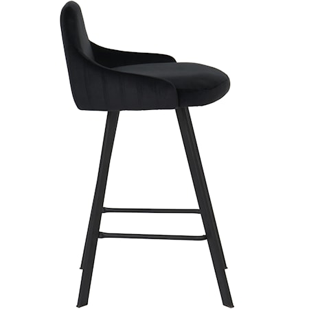 Upholstered Counter-Height Dining Stool