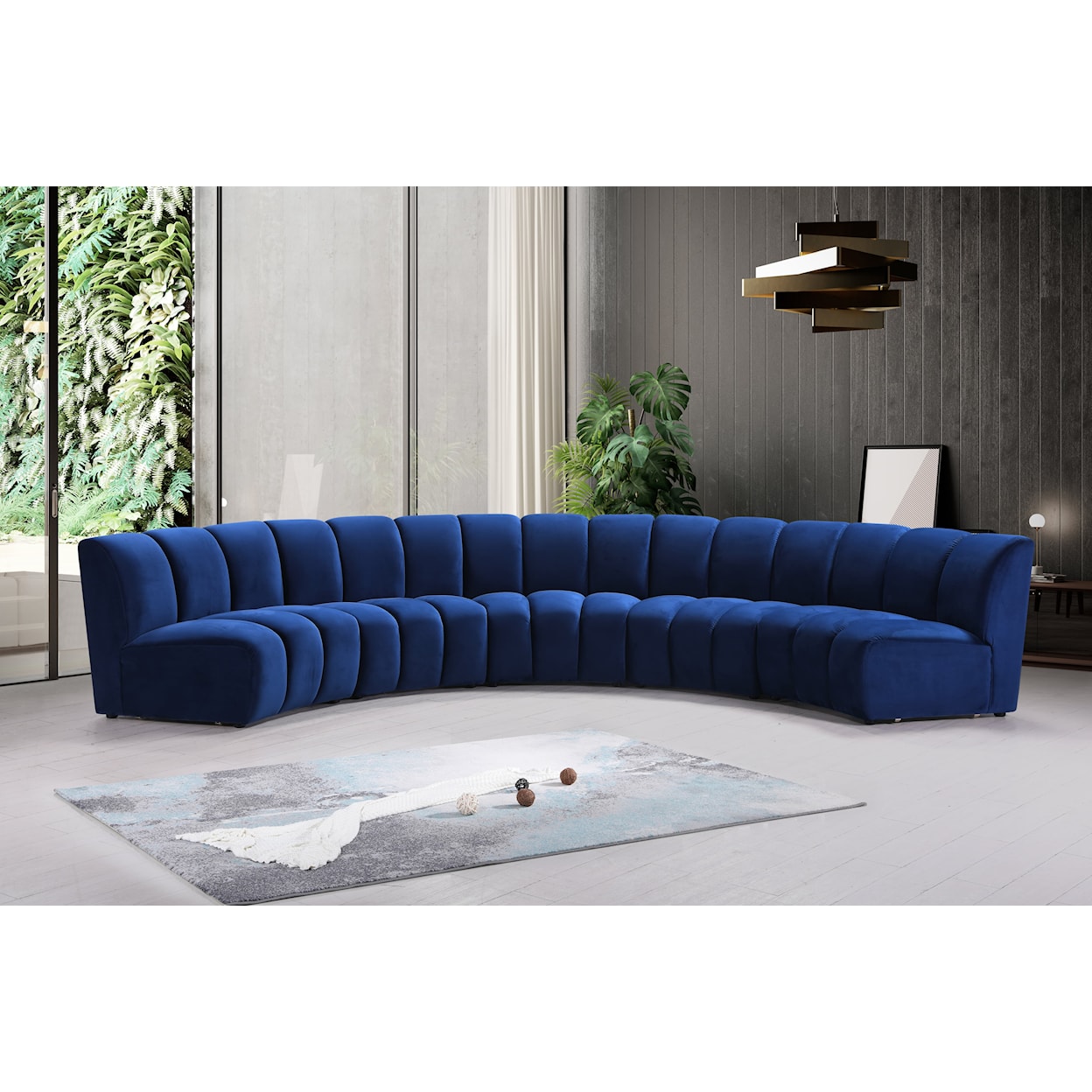 Meridian Furniture Infinity 5pc. Modular Sectional