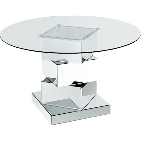 Haven Chrome Dining Table