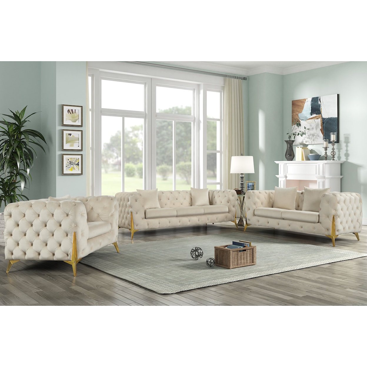 Meridian Furniture Kingdom Sofa