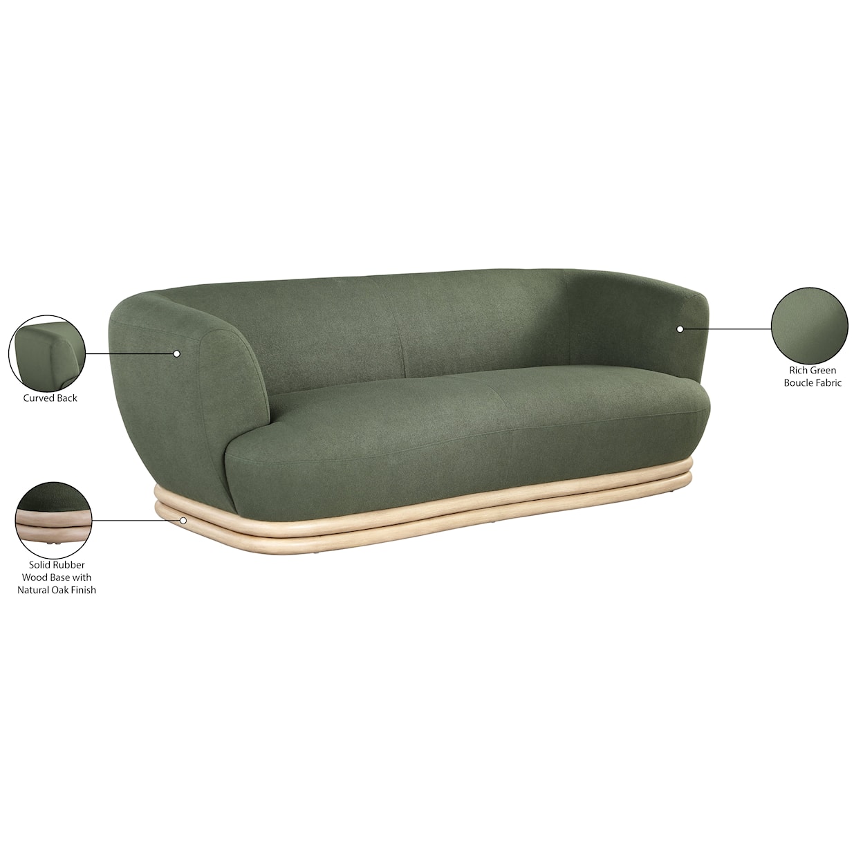 Meridian Furniture Kipton Sofa