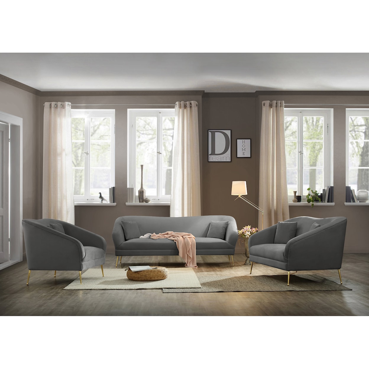 Meridian Furniture Hermosa Loveseat