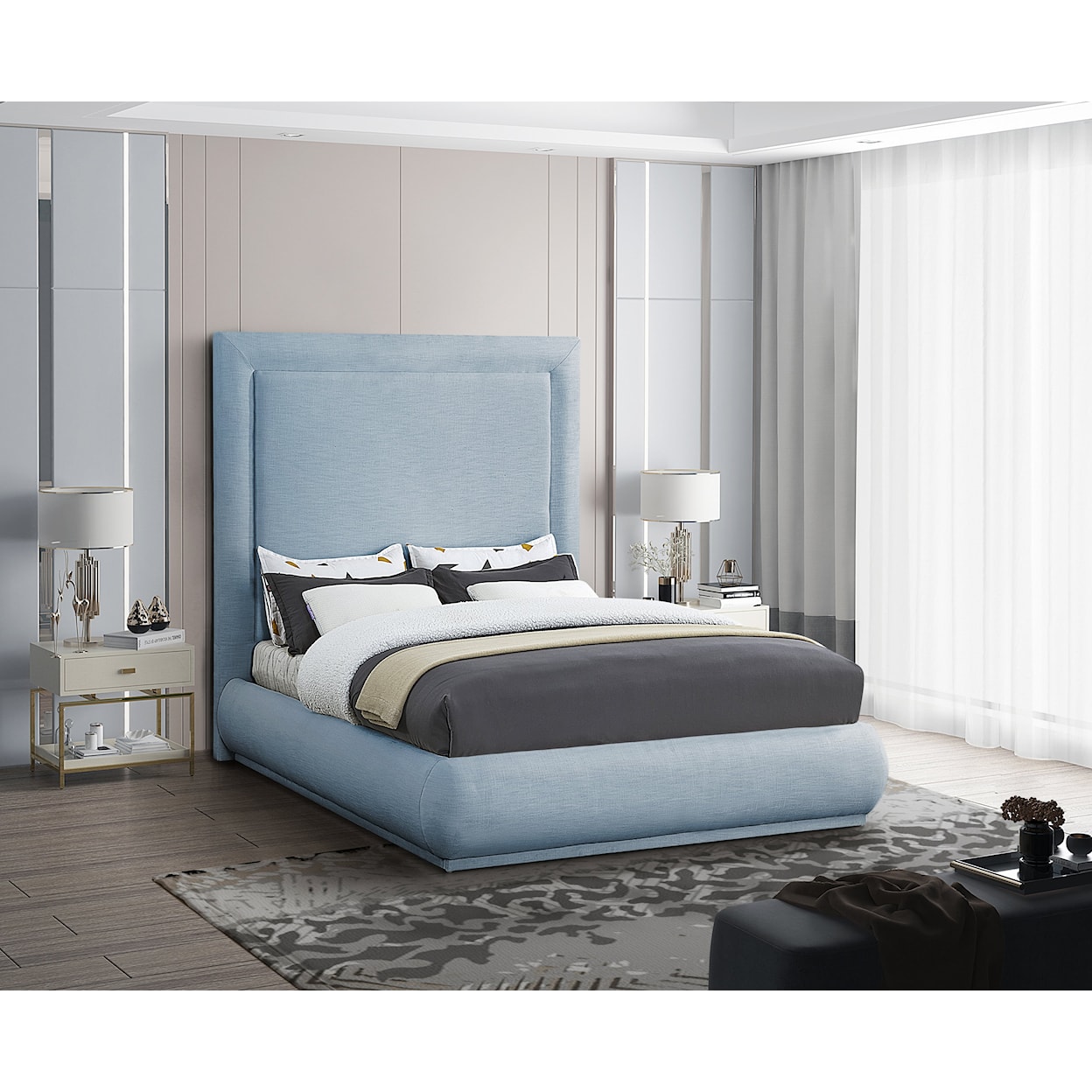 Meridian Furniture Brooke Queen Bed