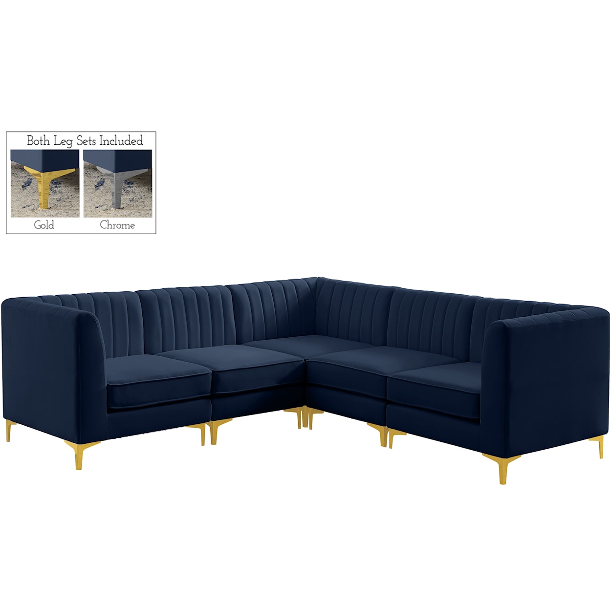 Meridian Furniture Alina Modular Sectional