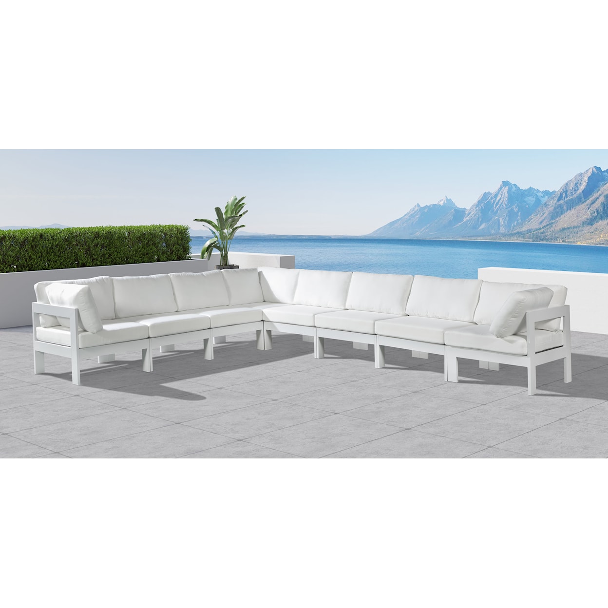 Meridian Furniture Nizuc Modular Sectional