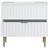 Meridian Furniture Modernist Bathroom Vanity