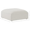 Meridian Furniture Miramar Ottoman