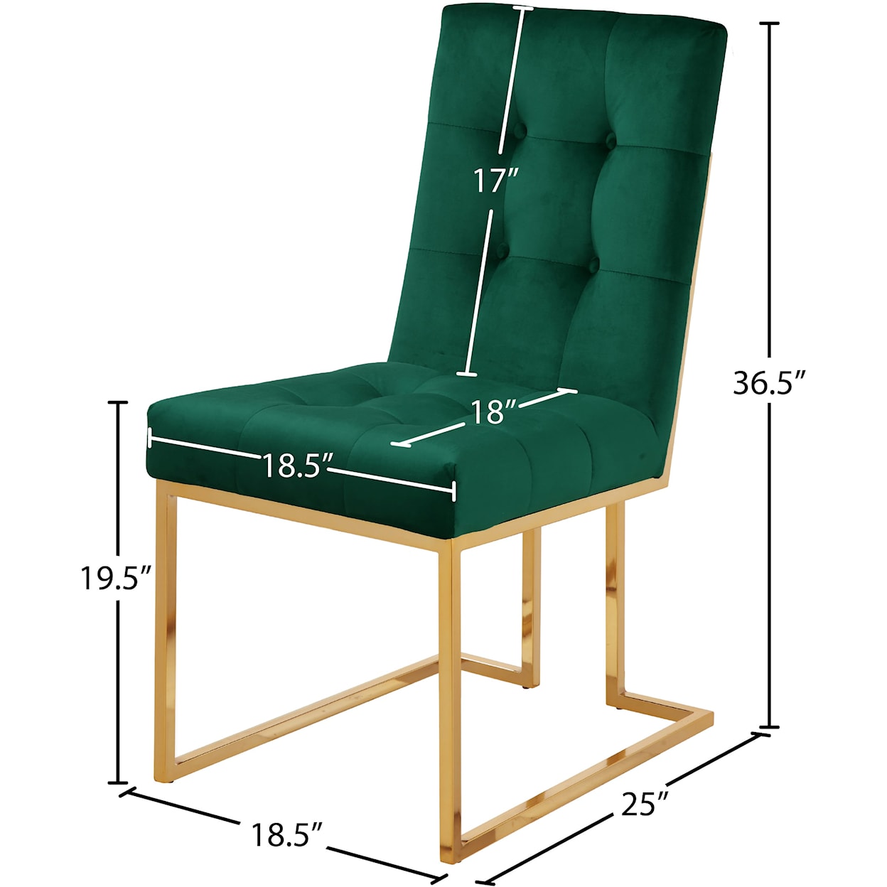 Meridian Furniture Pierre Dining Chair