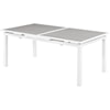 Meridian Furniture Nizuc Extendable Aluminum Dining Table