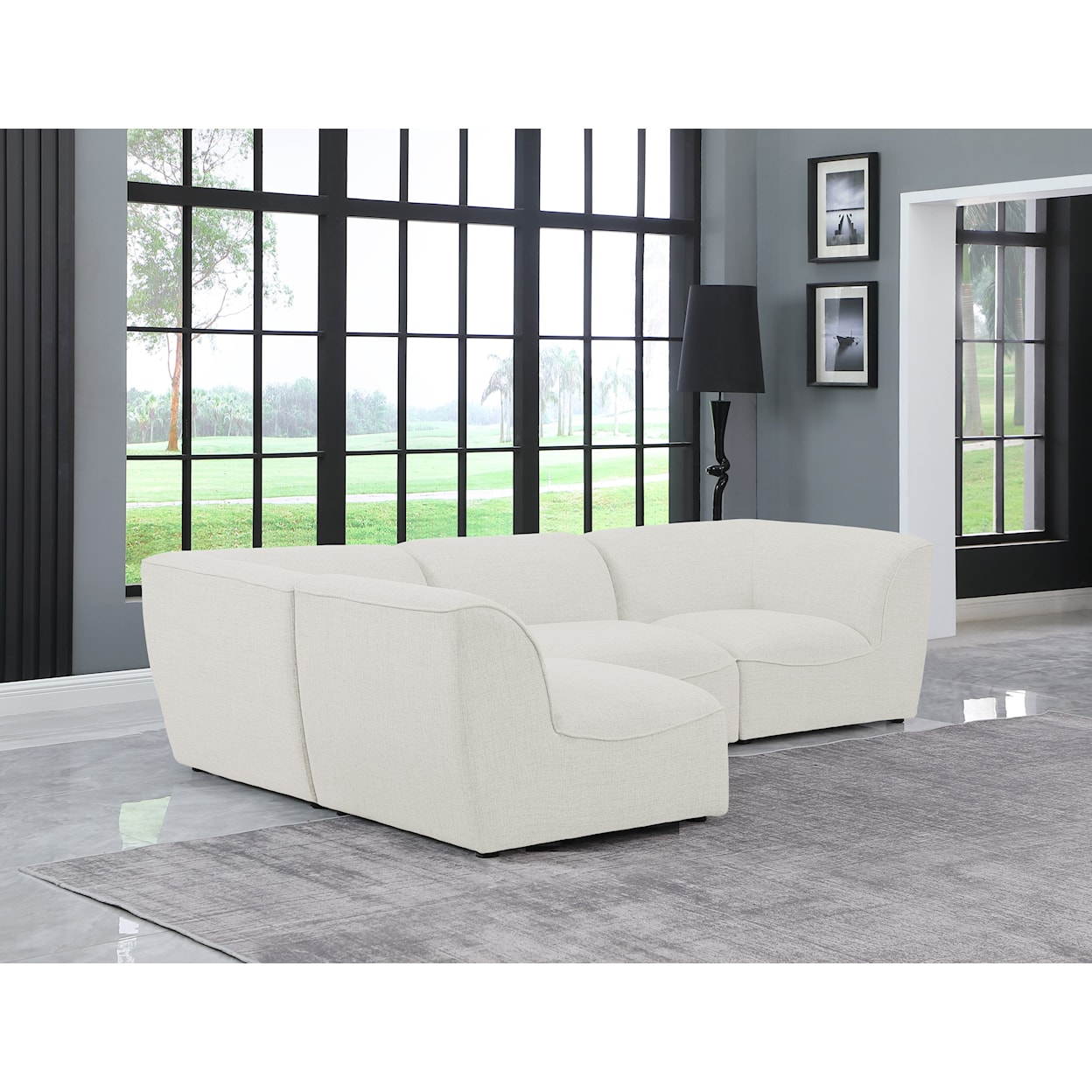 Meridian Furniture Miramar Modular Sectional