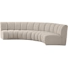 Meridian Furniture Infinity 4pc. Modular Sectional