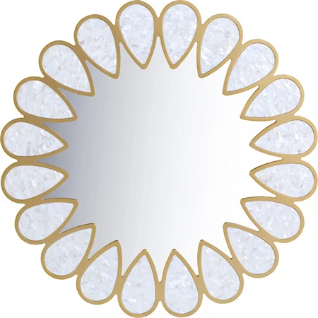 Shell White Mirror