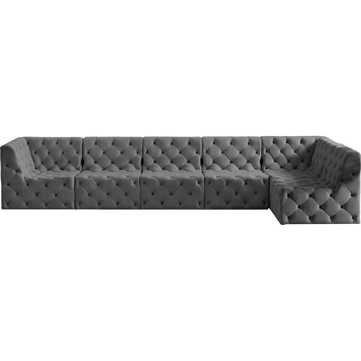 Meridian Furniture Tuft Modular Sectional