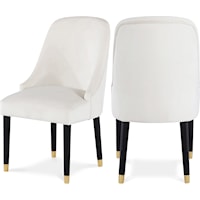 Omni Cream Velvet Dining Chair