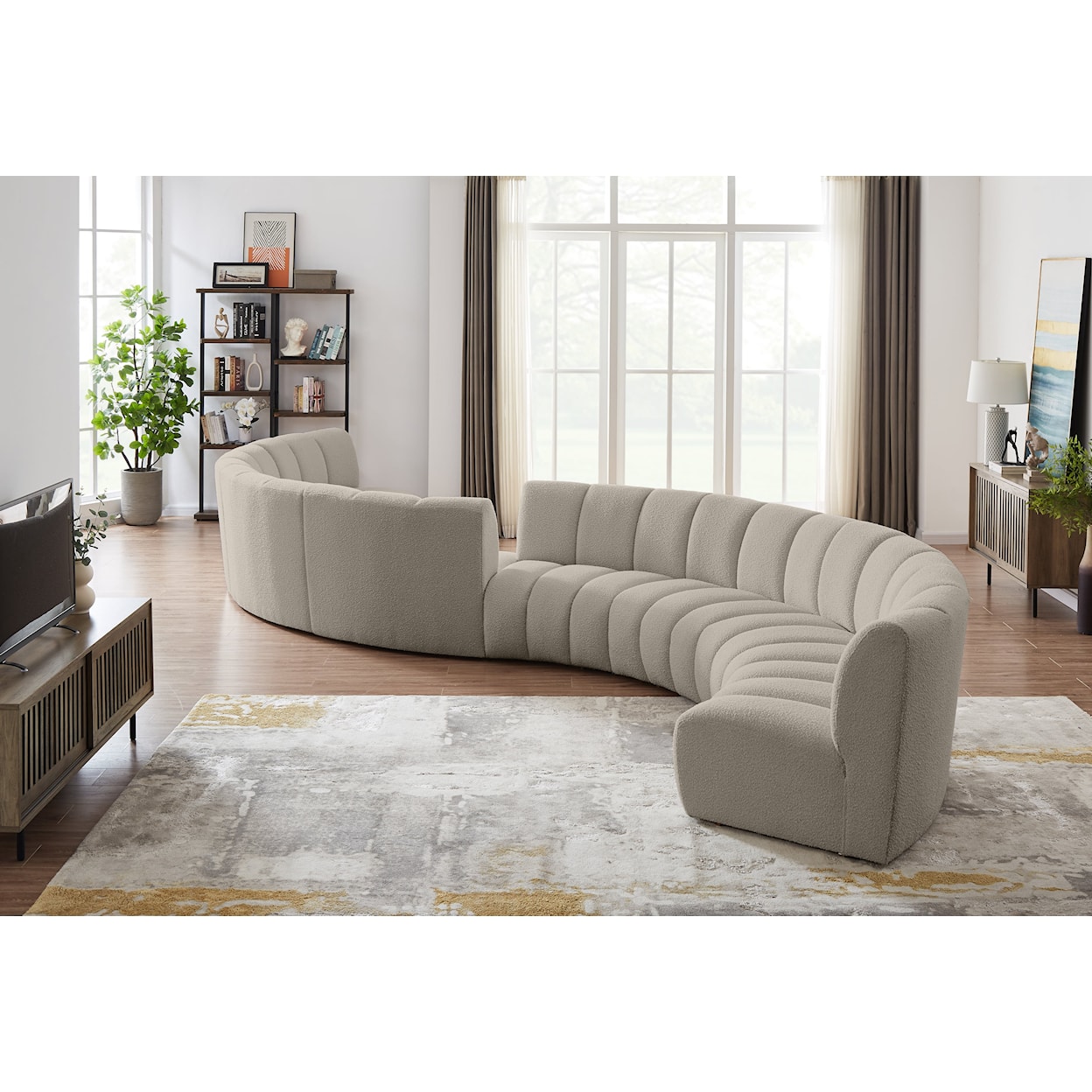 Meridian Furniture Infinity 8pc. Modular Sectional