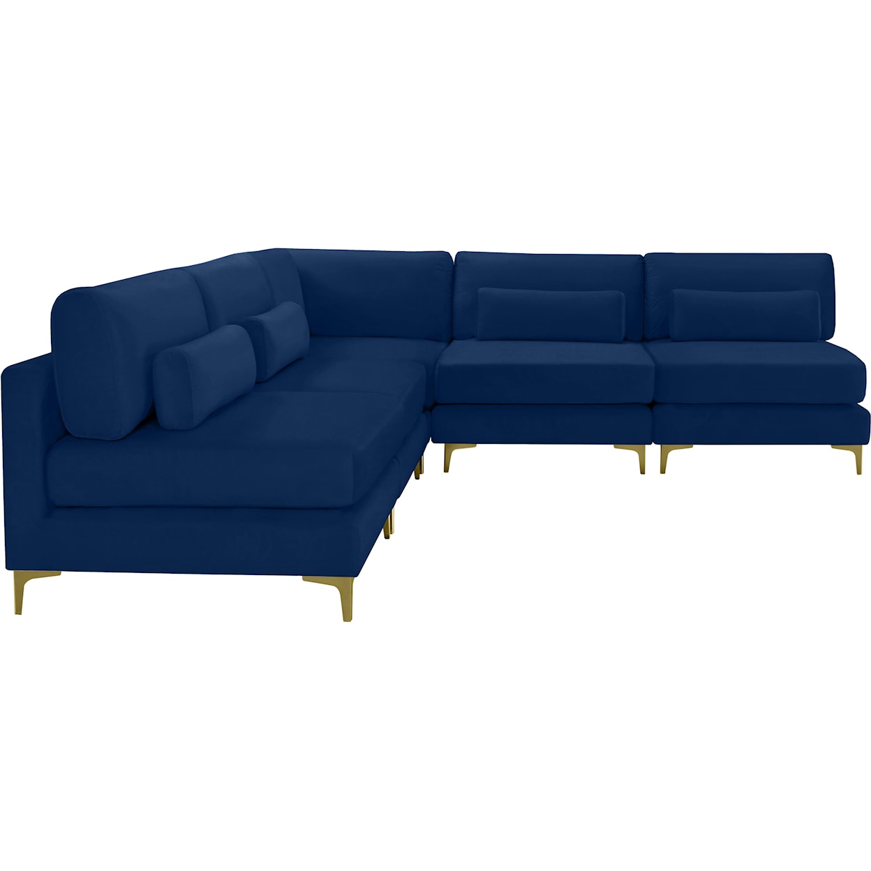 Meridian Furniture Julia Modular Sectional (5 Boxes)